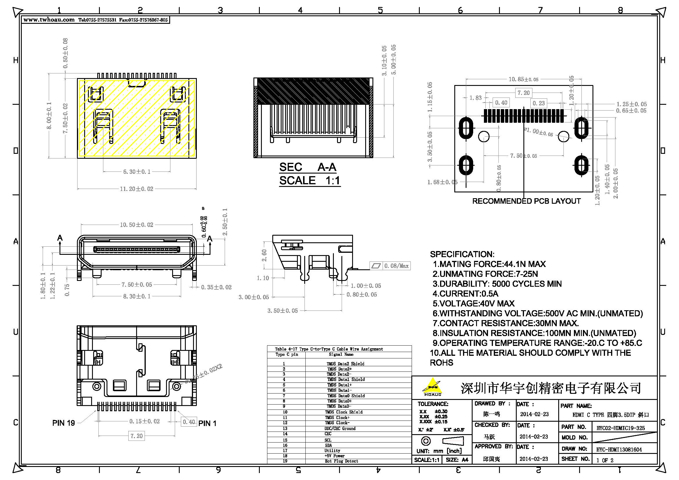 HDMI C TYPE 四脚3.5DIP 斜口产品图_页面_1.jpg