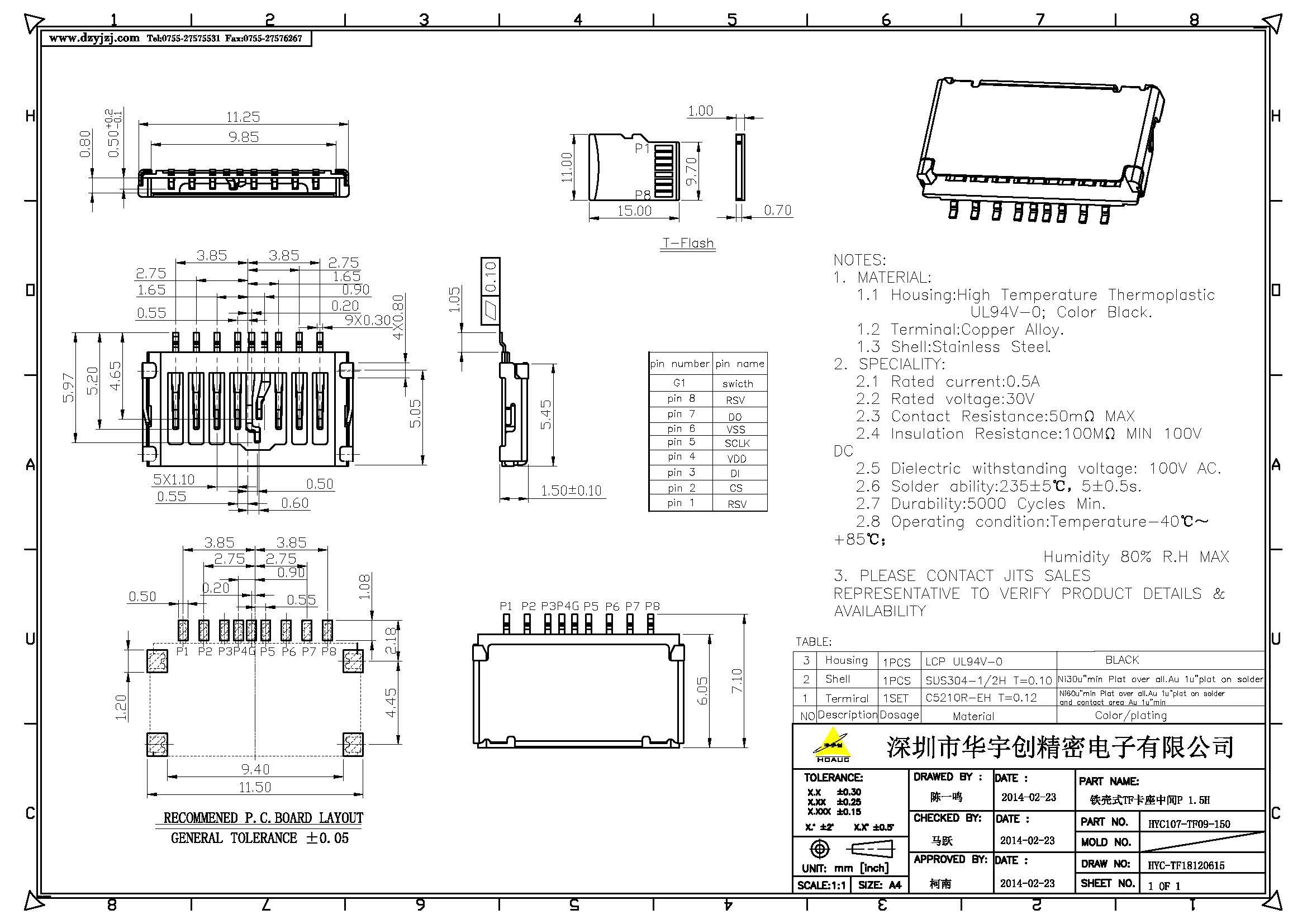 铁壳式TF卡座中间P 1.5H产品图.jpg
